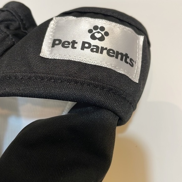 Pet Parents black hook and loop training reusable diaper Sz Large New - Picture 4 of 5
